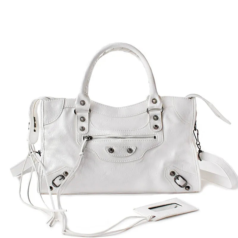 sac a main luxe blanc taille 38