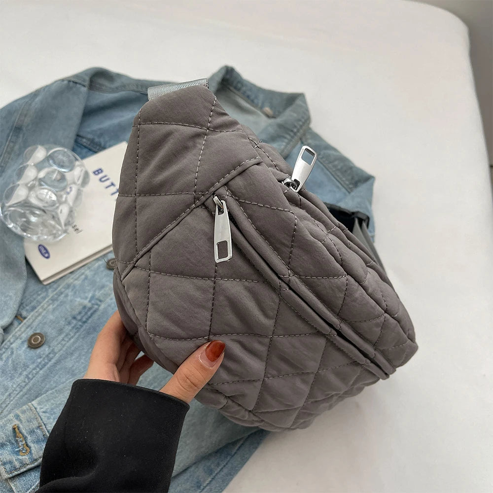 details du sac banane femme pour voyager tissu