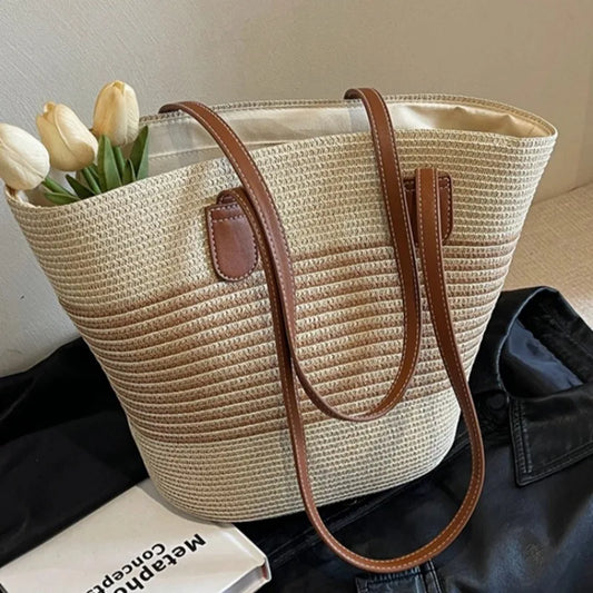 grand panier de plage