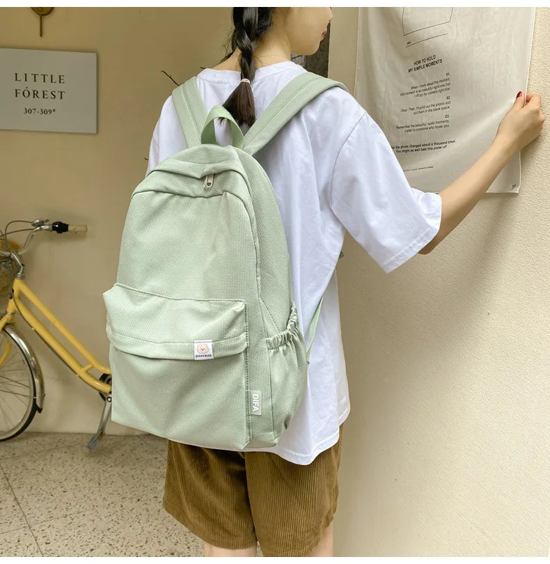 grand sac a dos pour les cours vert