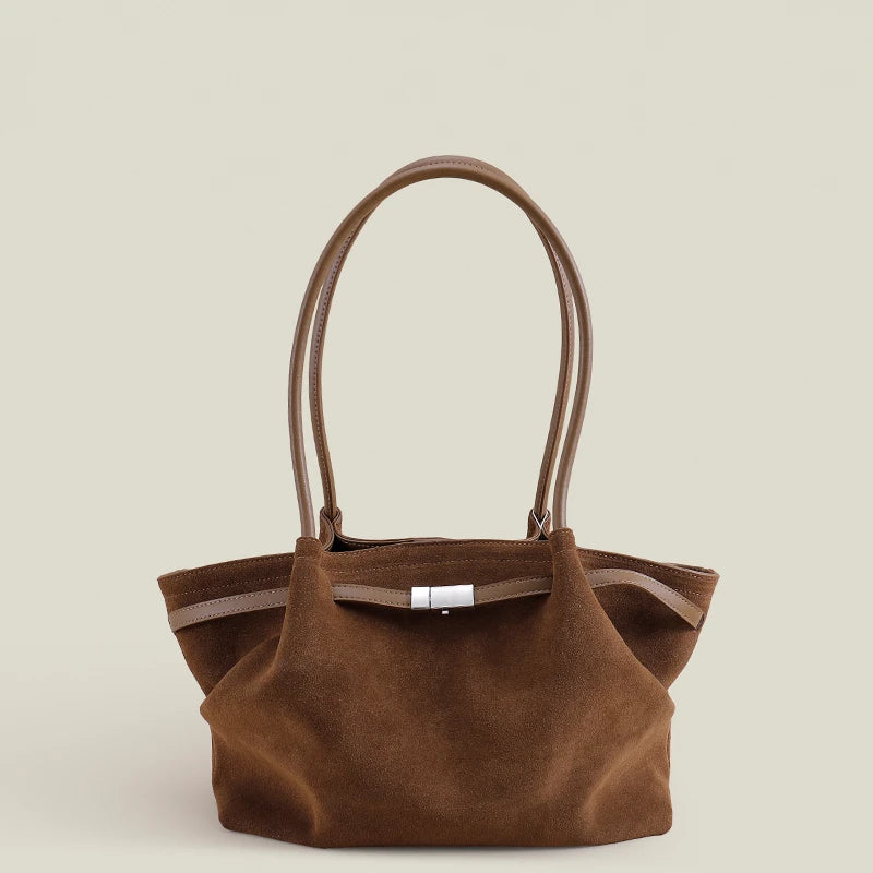 grand sac en cuir marron 