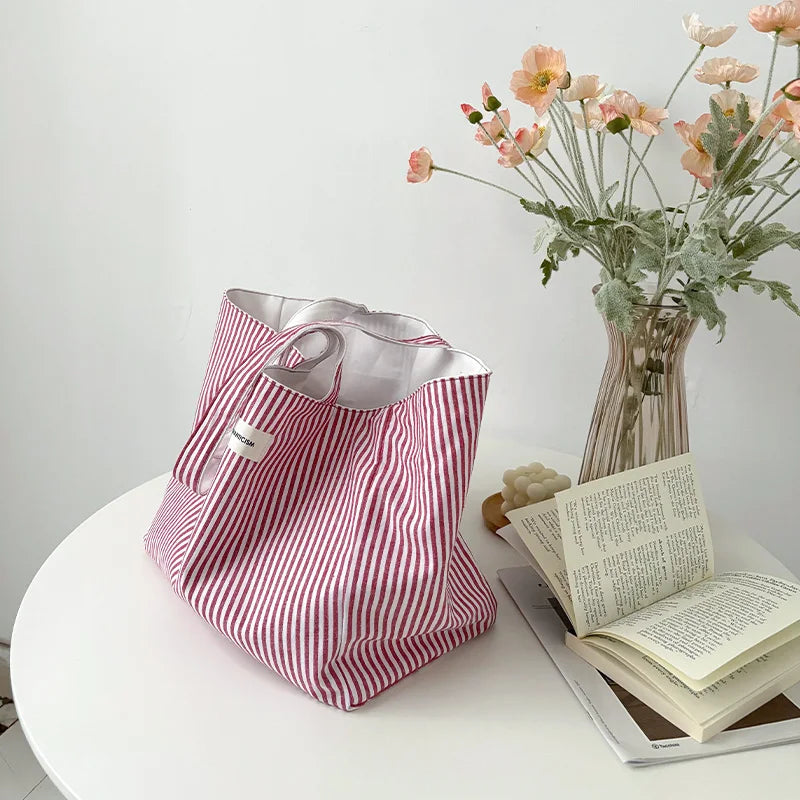 grand tote bag rouge