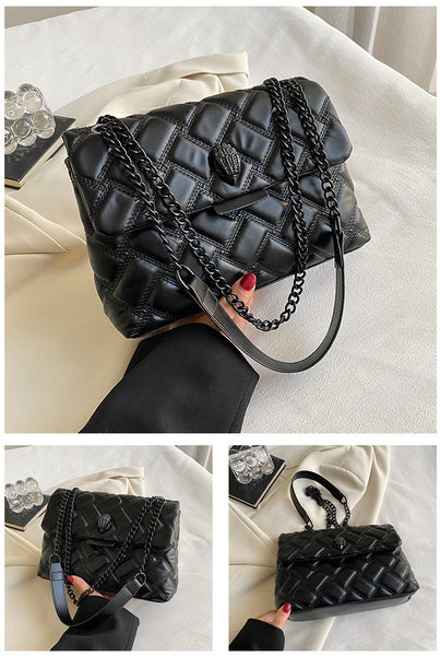 Sac noir outlet avec chainette