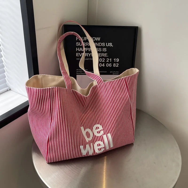 maxi tote bag rouge