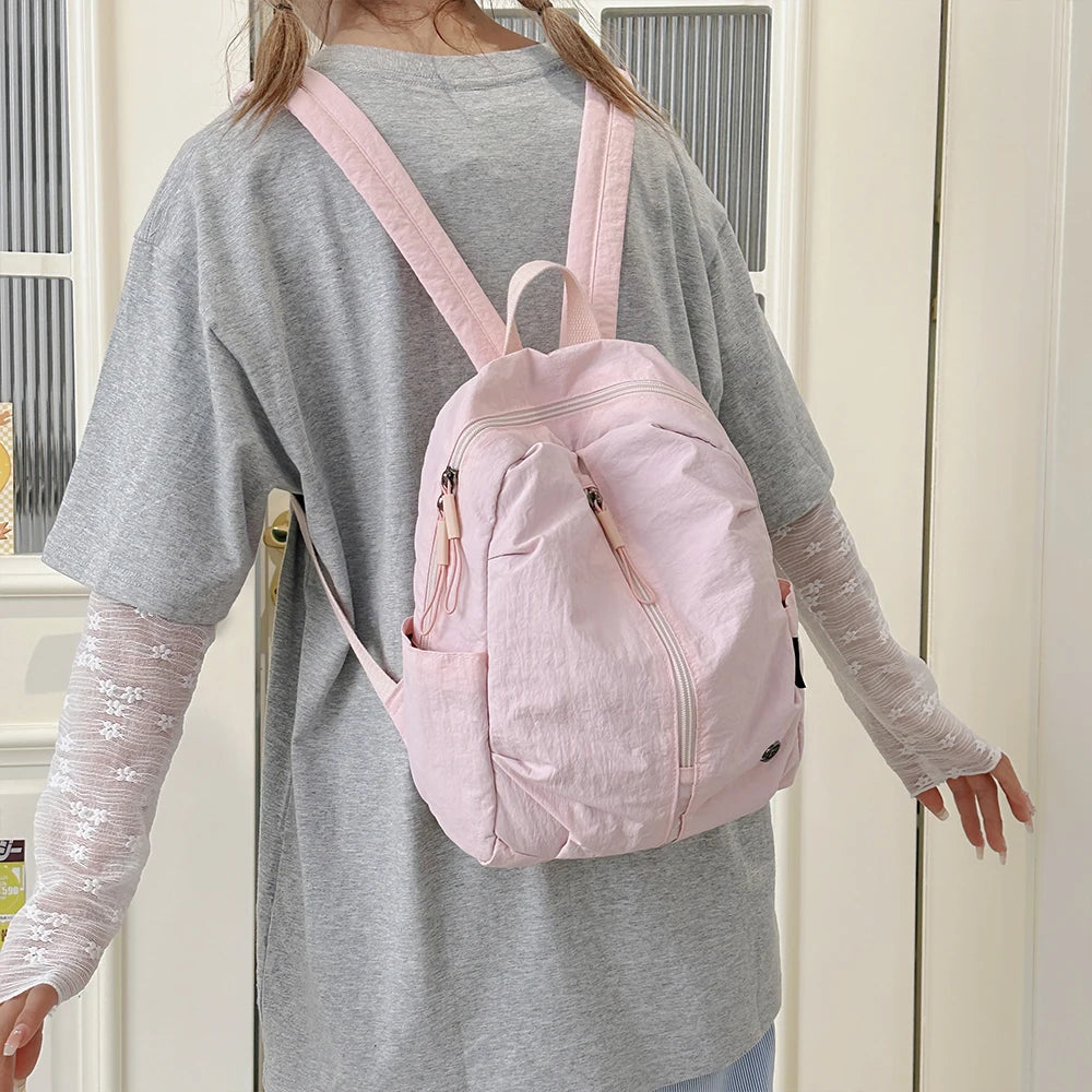mini sac a dos femme rose
