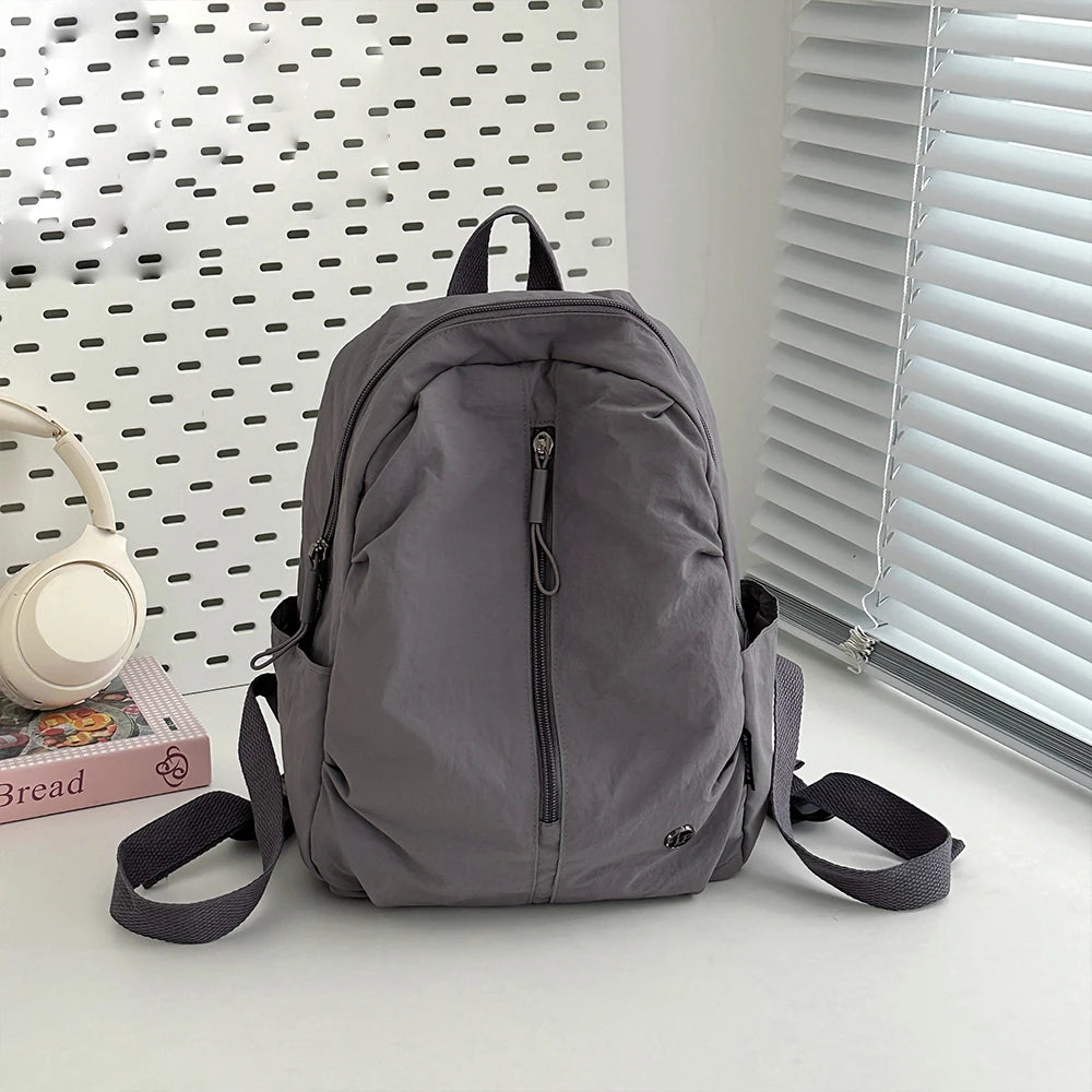 petit sac a dos femme gris