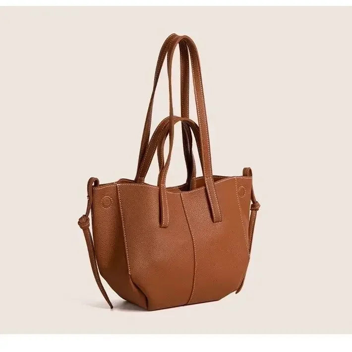 petit sac cabas camel