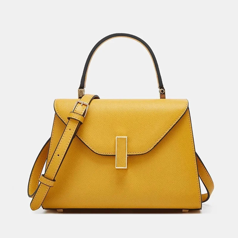 petit sac de luxe jaune