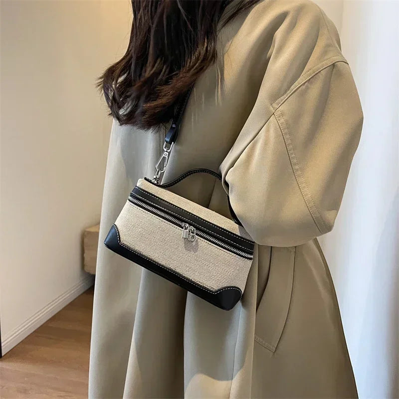 petite pochette bandouliere femme en toile