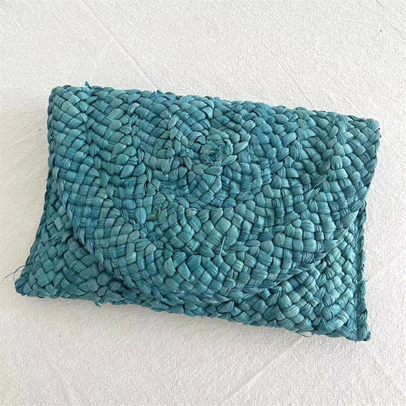 petite pochette femme bleu