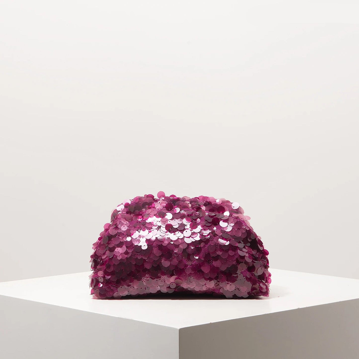 pochette de soiree violette