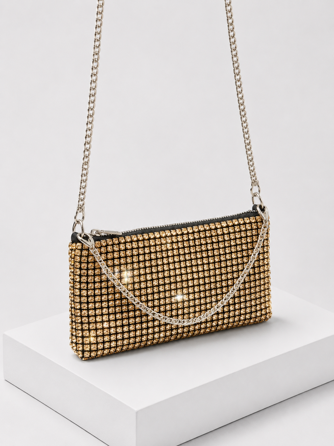 sac pochette pour mariage doré