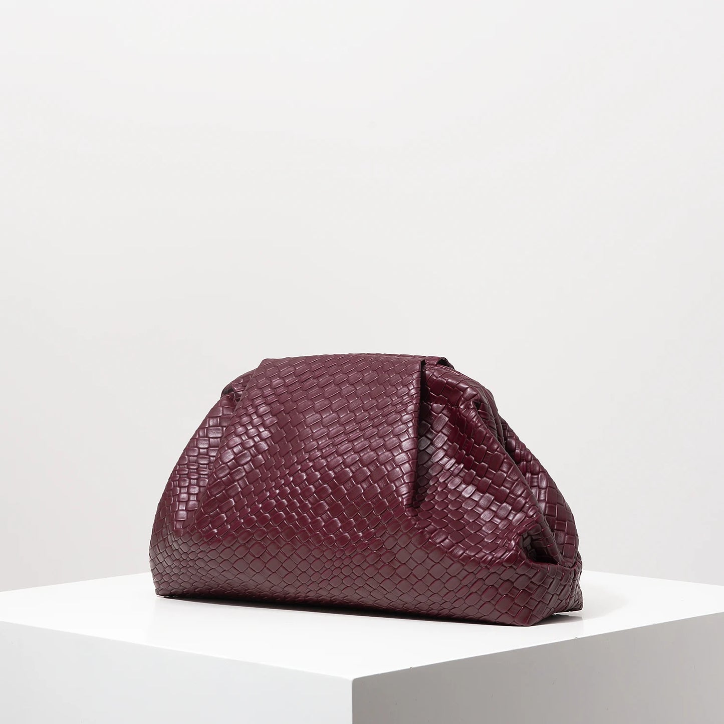 pochette femme bordeaux