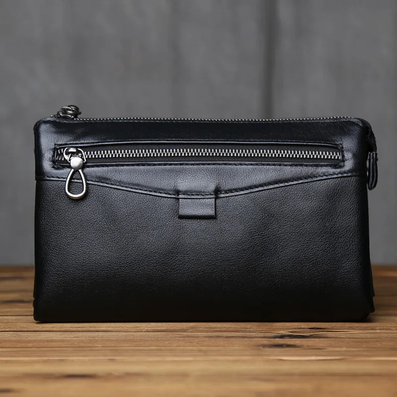 pochette homme cuir 
