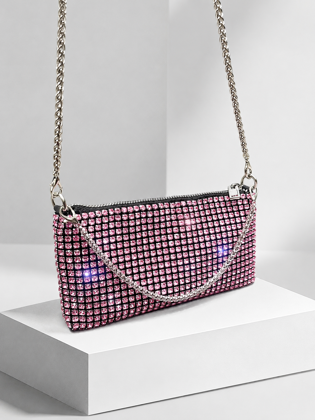 sac pochette pour mariage rose