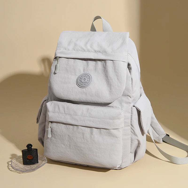 sac a dos femme ultra leger gris