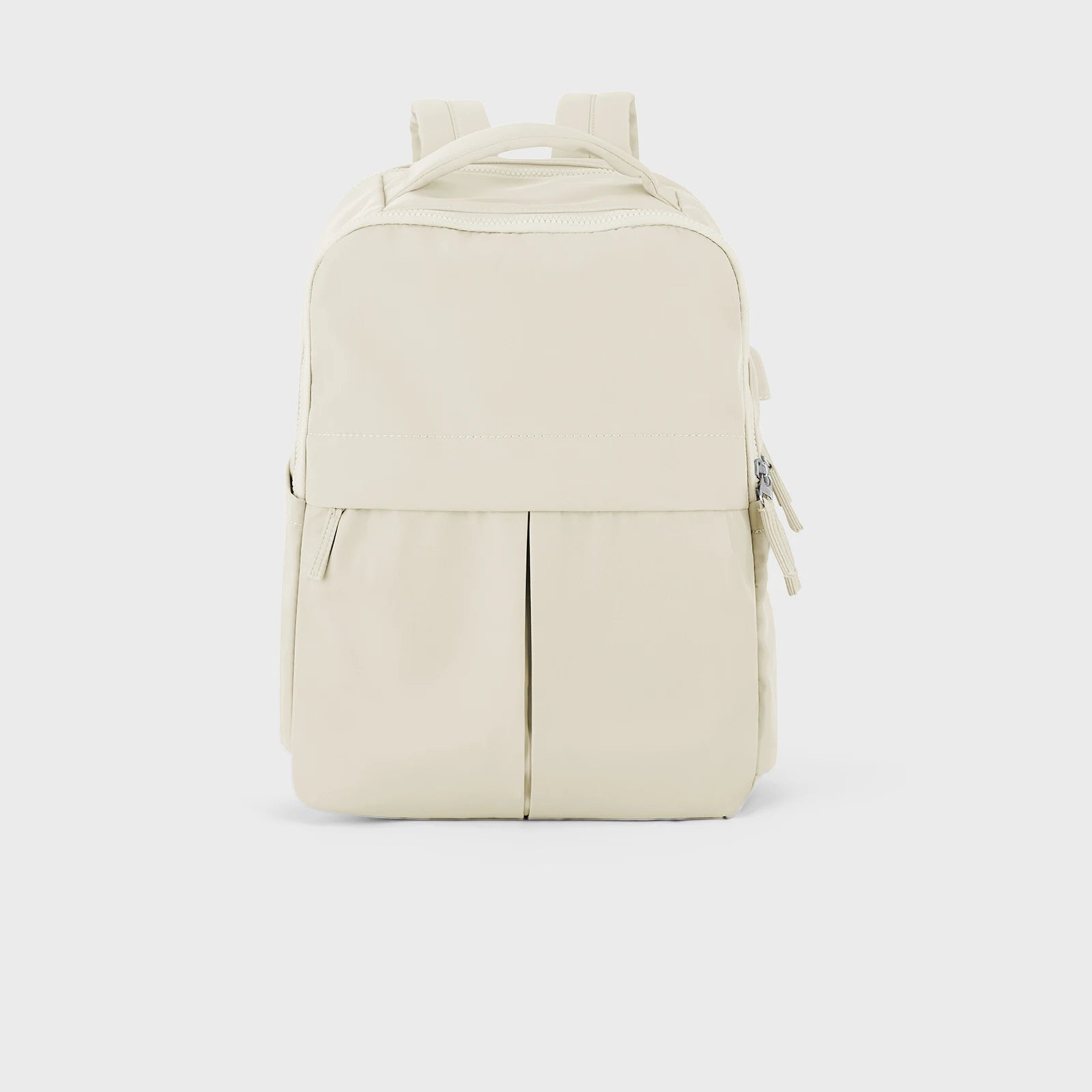 sac a dos ordinateur femme tendance beige