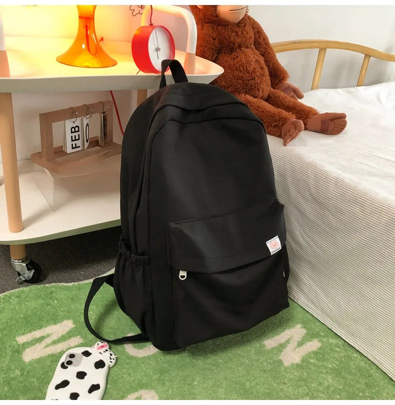 sac a dos pour lycee noir