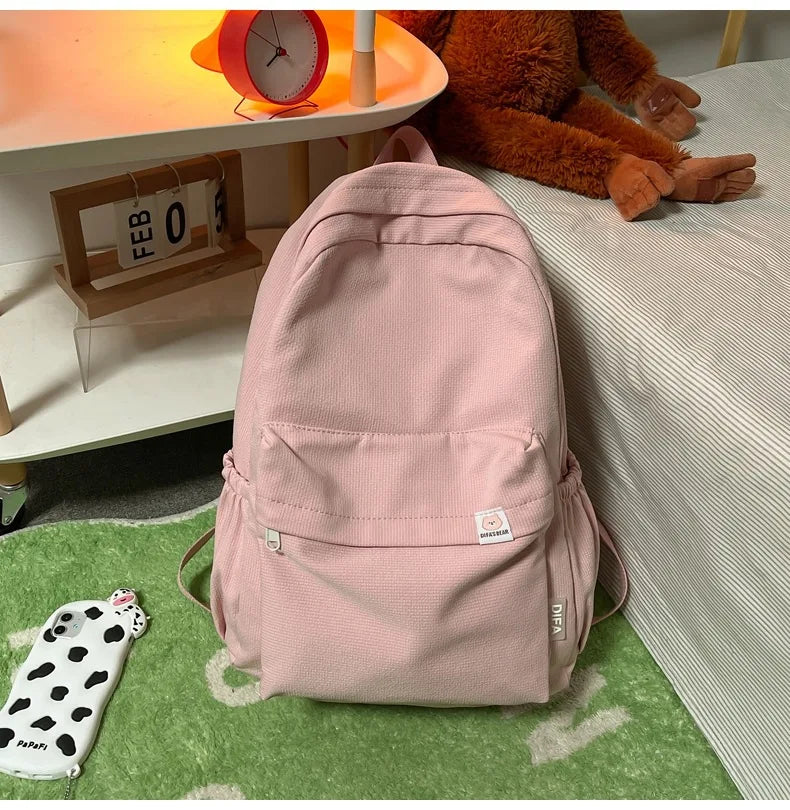 sac a dos pour lycee rose