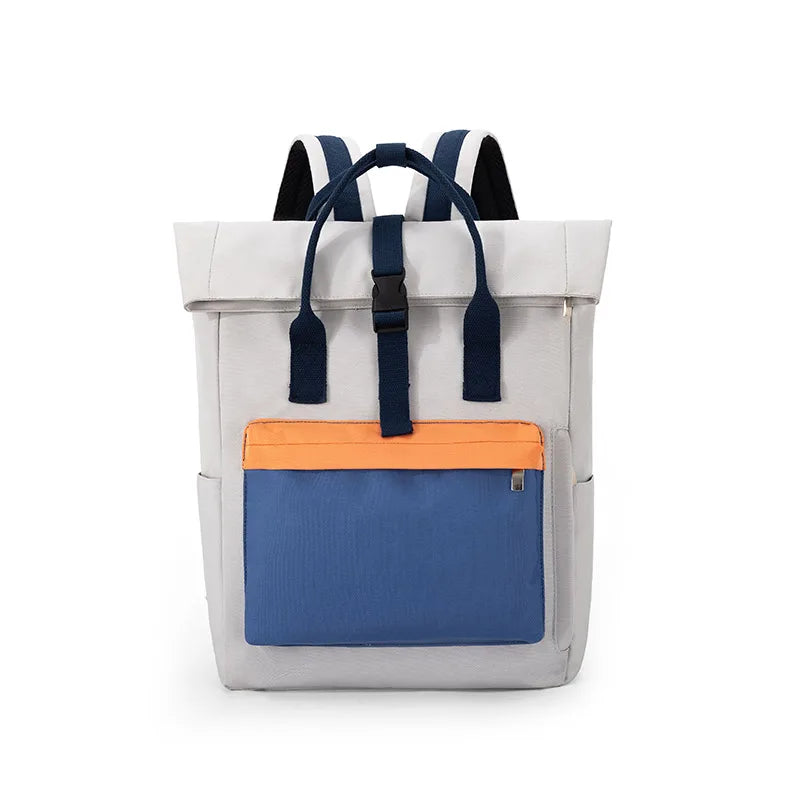 sac a dos toile femme bicolore