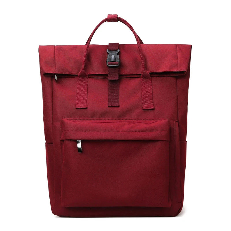 sac a dos toile femme bordeau