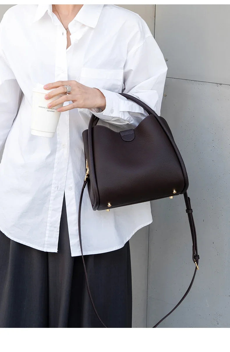 sac a main bandouliere cuir raffine