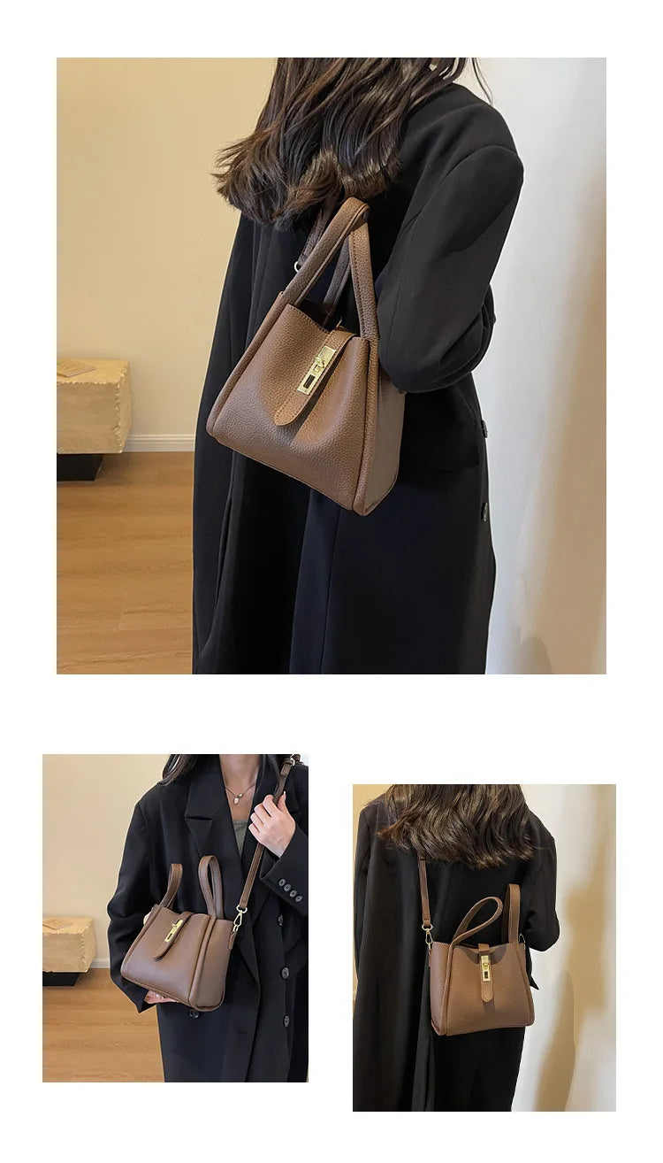 sac a main besace bandouliere marron chocolat