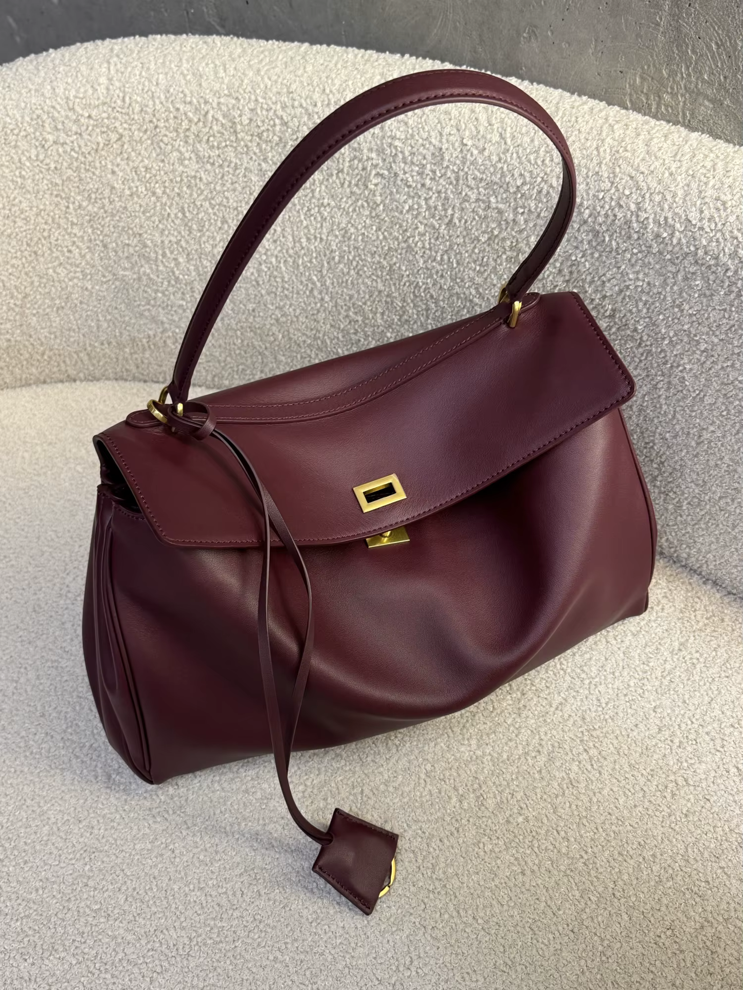 sac cabas bordeaux