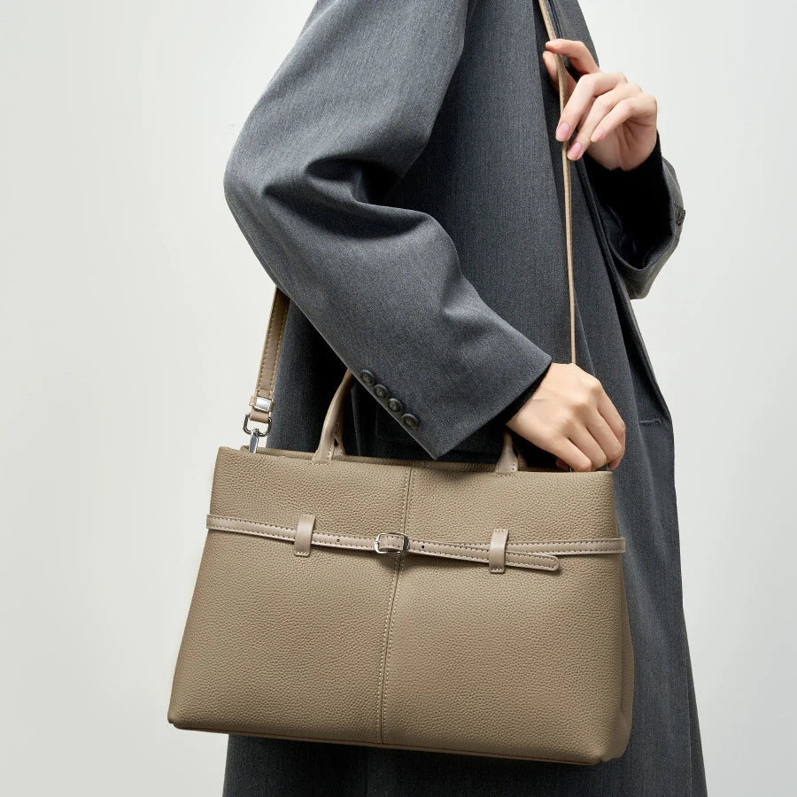 sac a main cabas cuir porte epaule