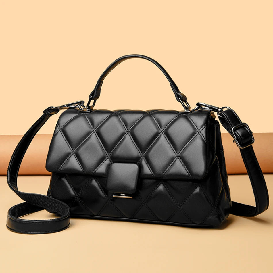 sac a main capitonne avec bandouliere