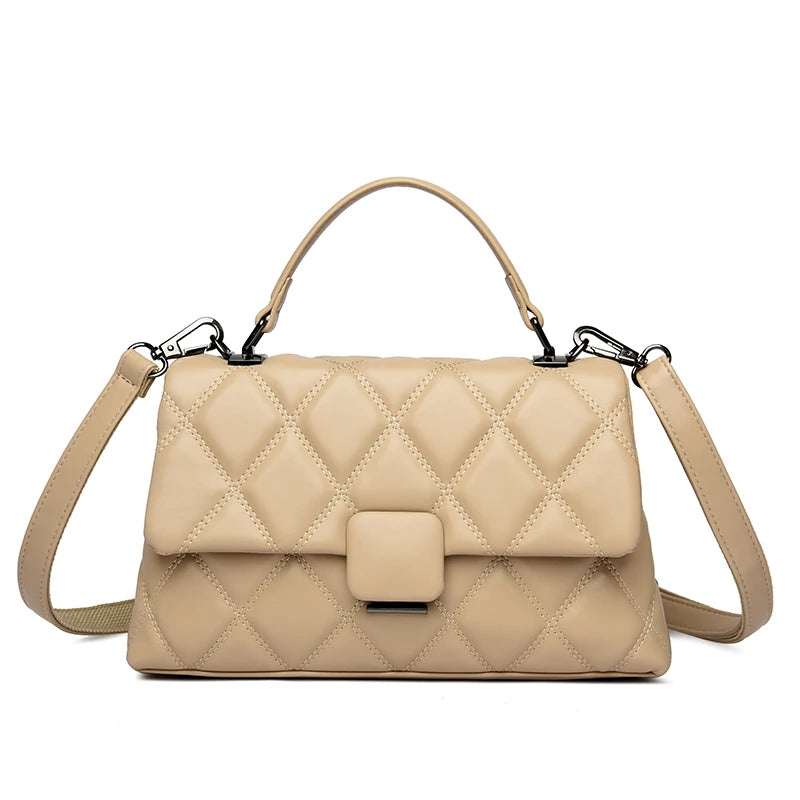 sac a main capitonne beige