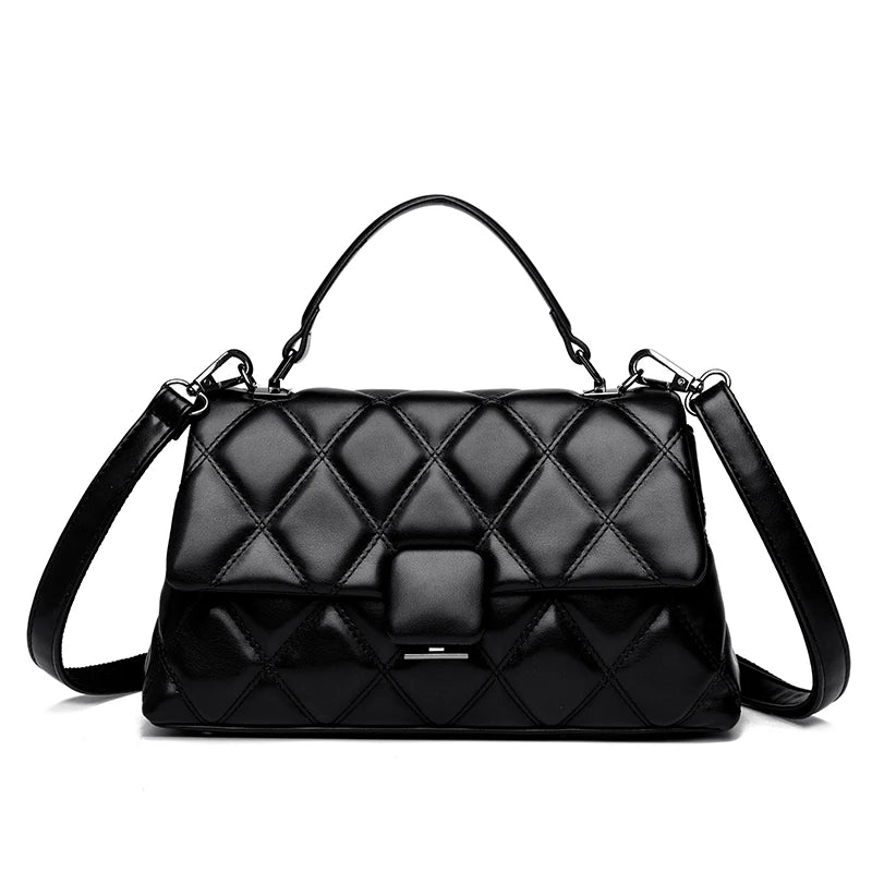 sac a main capitonne noir chic