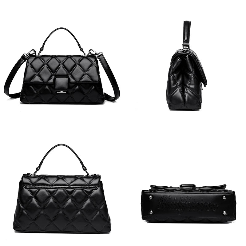 sac a main capitonne noir femme