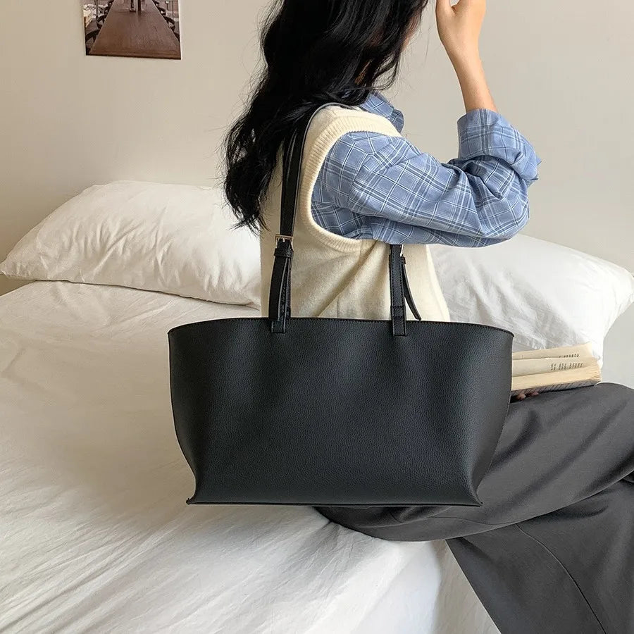 sac a main cuir noir