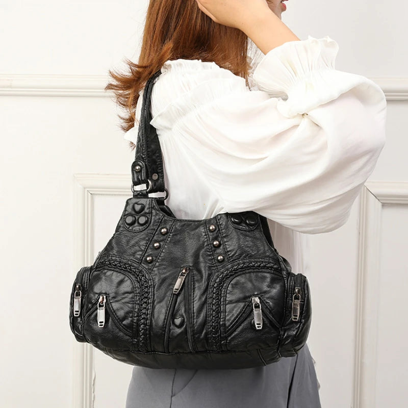 sac a main epaule noir