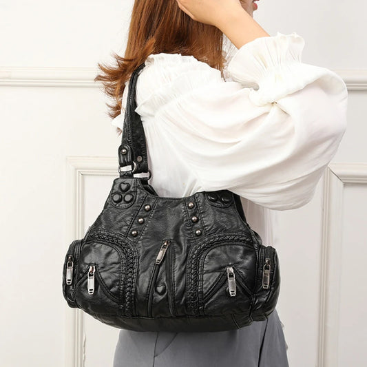 sac a main epaule noir
