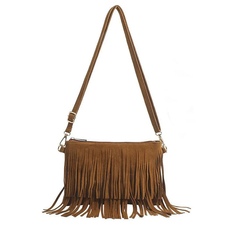 sac a main frange camel