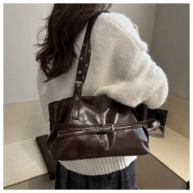 sac a main marron glace