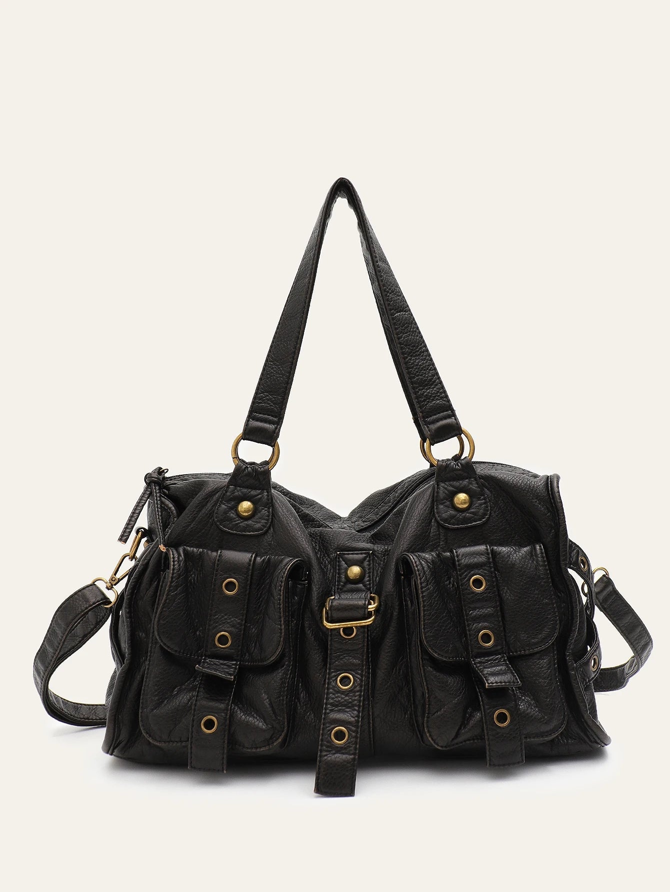 sac a main noir grand