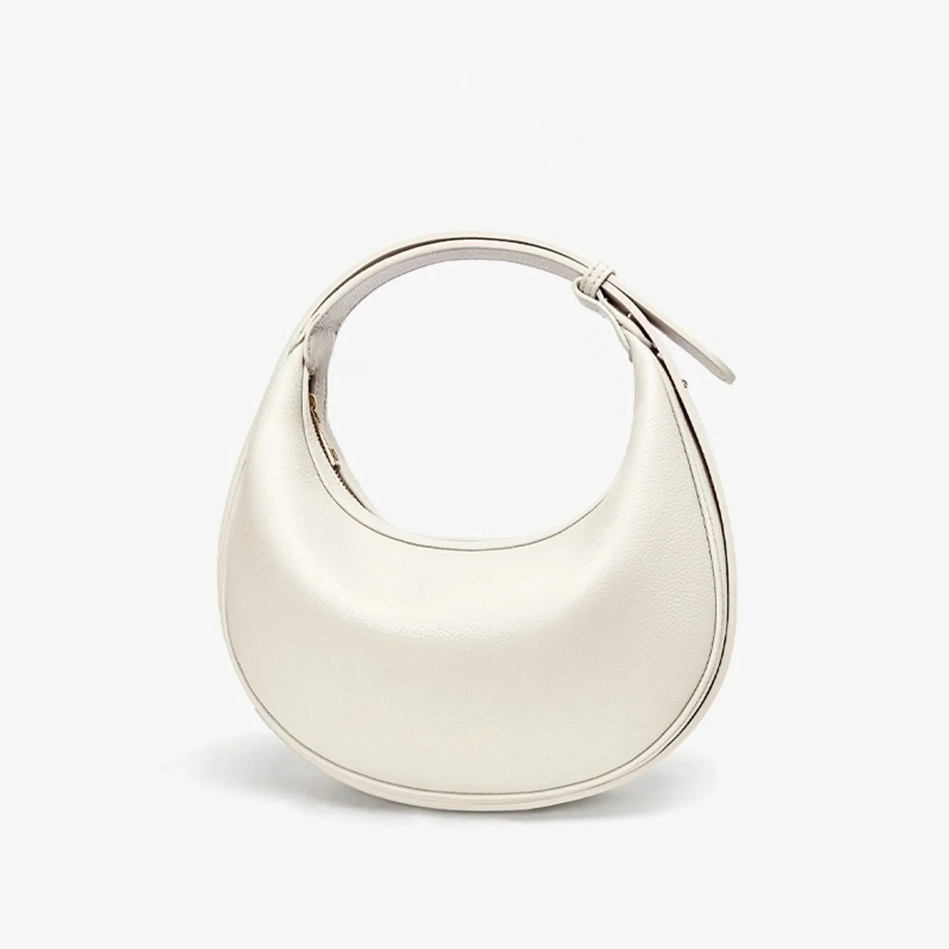 sac a main rond blanc