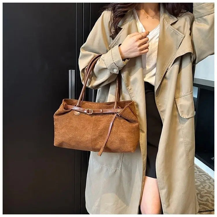 sac a main suedine chic