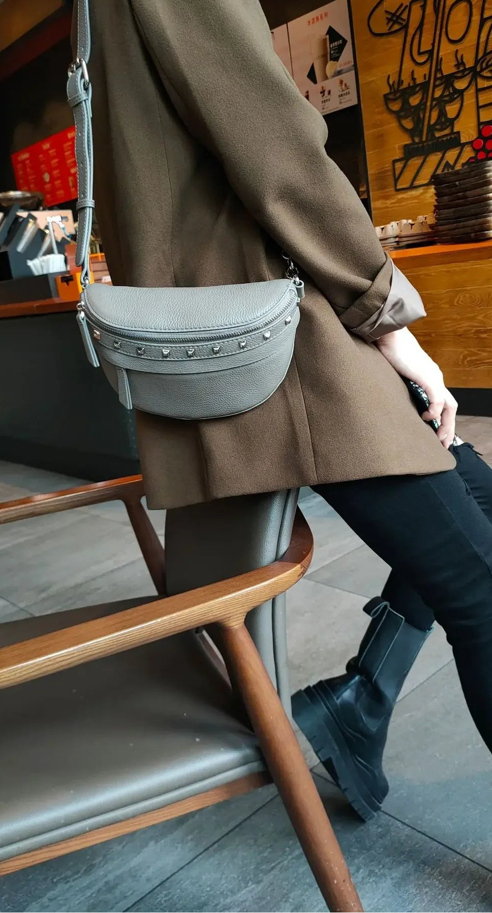 sac banane femme chic