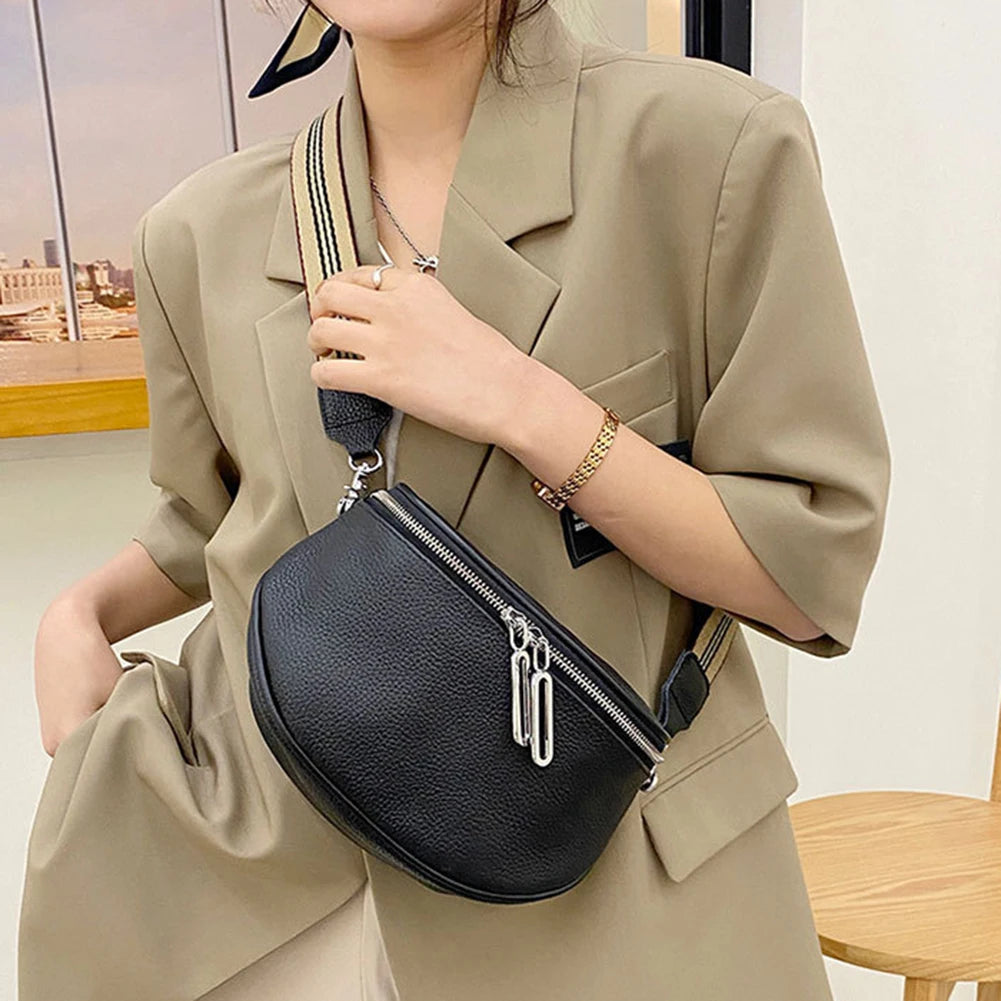 sac banane femme chic noir