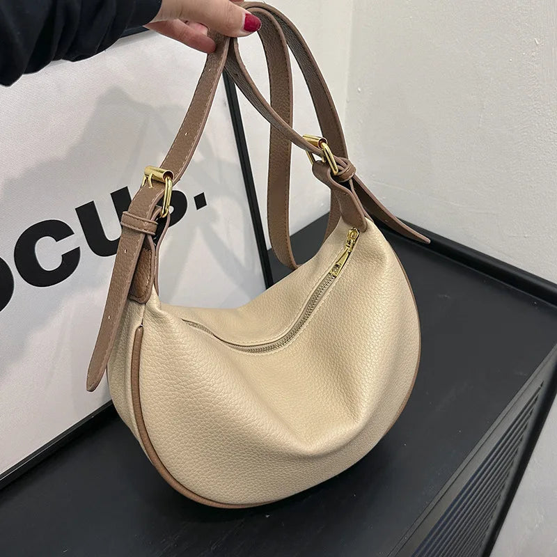 sac banane femme elegante beige