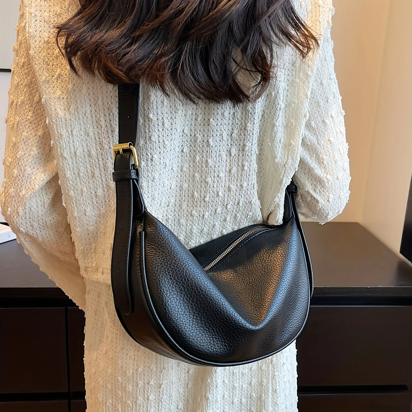 sac banane femme elegante similicuir porte