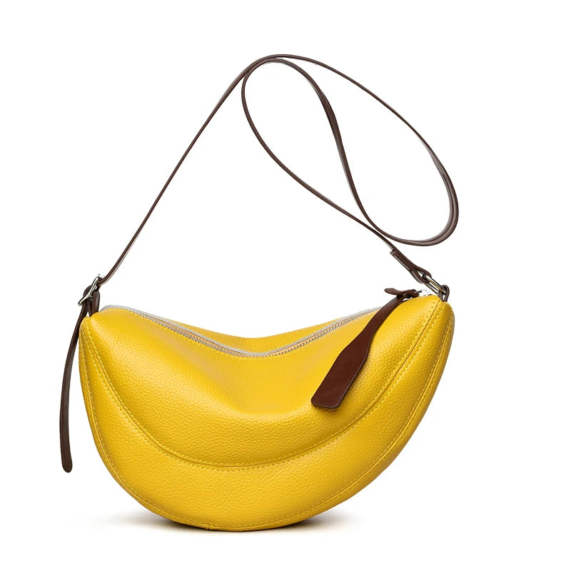 sac banane femme jaune