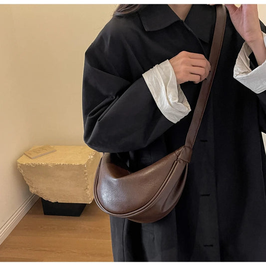 sac banane femme marron