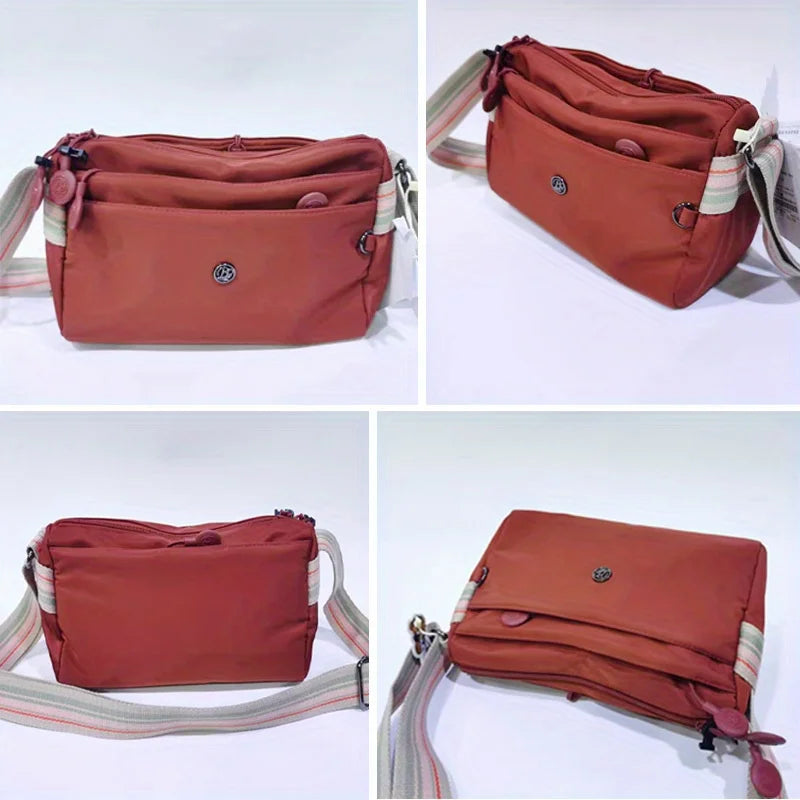 sac banane femme minimaliste rouge
