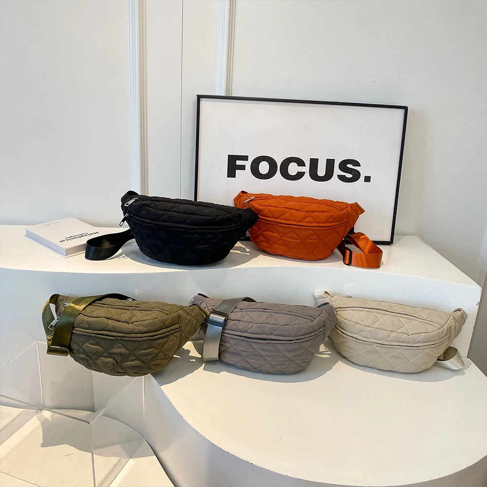 sac banane femme pour voyager matelasse