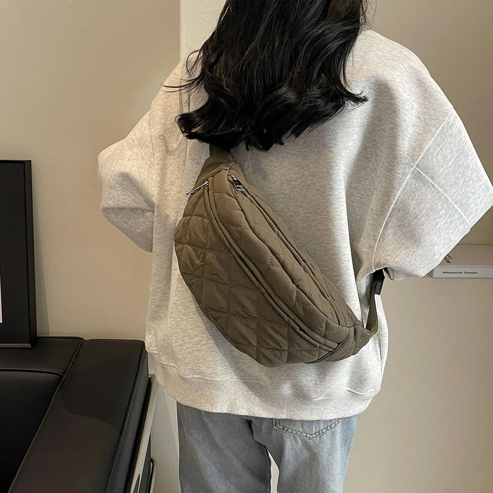 sac banane femme pour voyager tissu